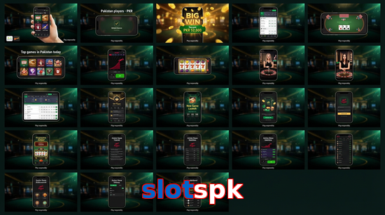 Main screen of Slotspk bet page for PK players